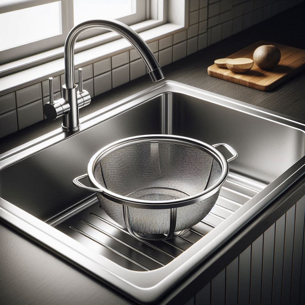 Save Space and Time with the Perfect Over the Sink Colander Strainer Basket